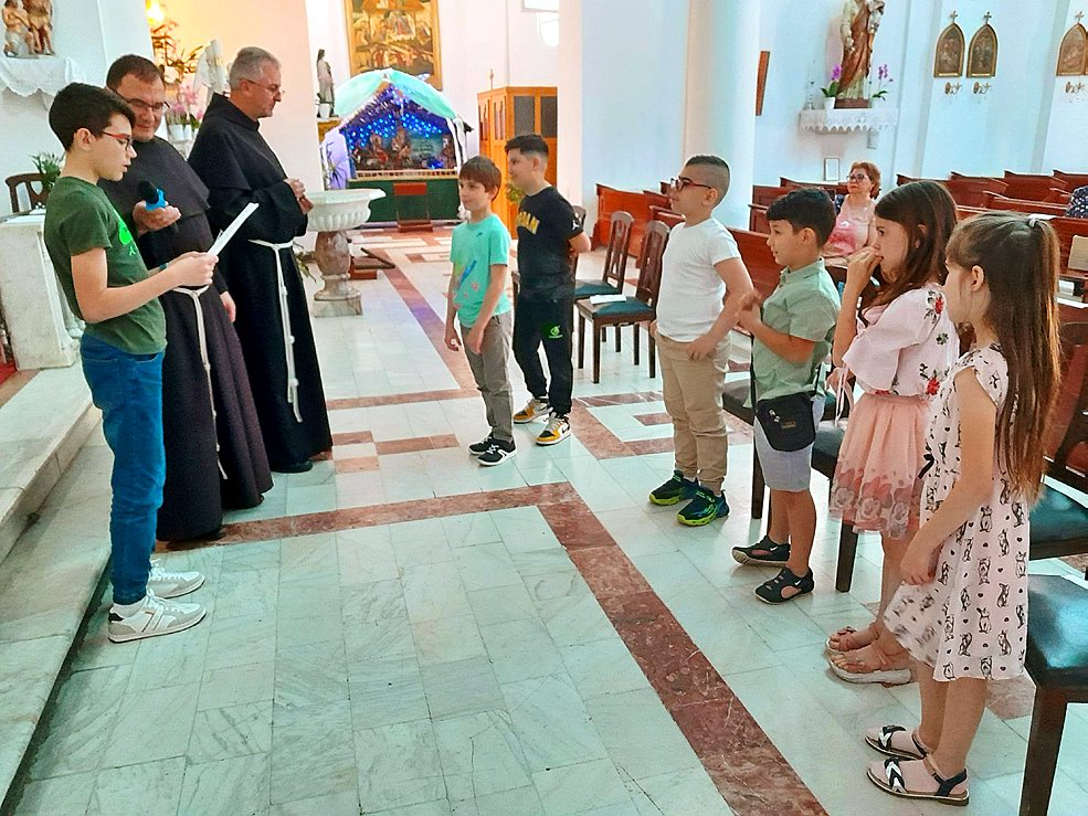 Prima Sfântă Împărtășanie în parohia noastră (Galați, 2024)
