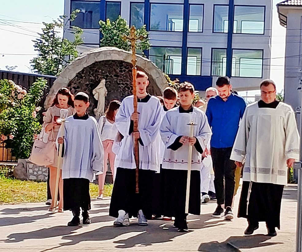 Prima Sfântă Împărtășanie în parohia noastră (Galați, 2024)