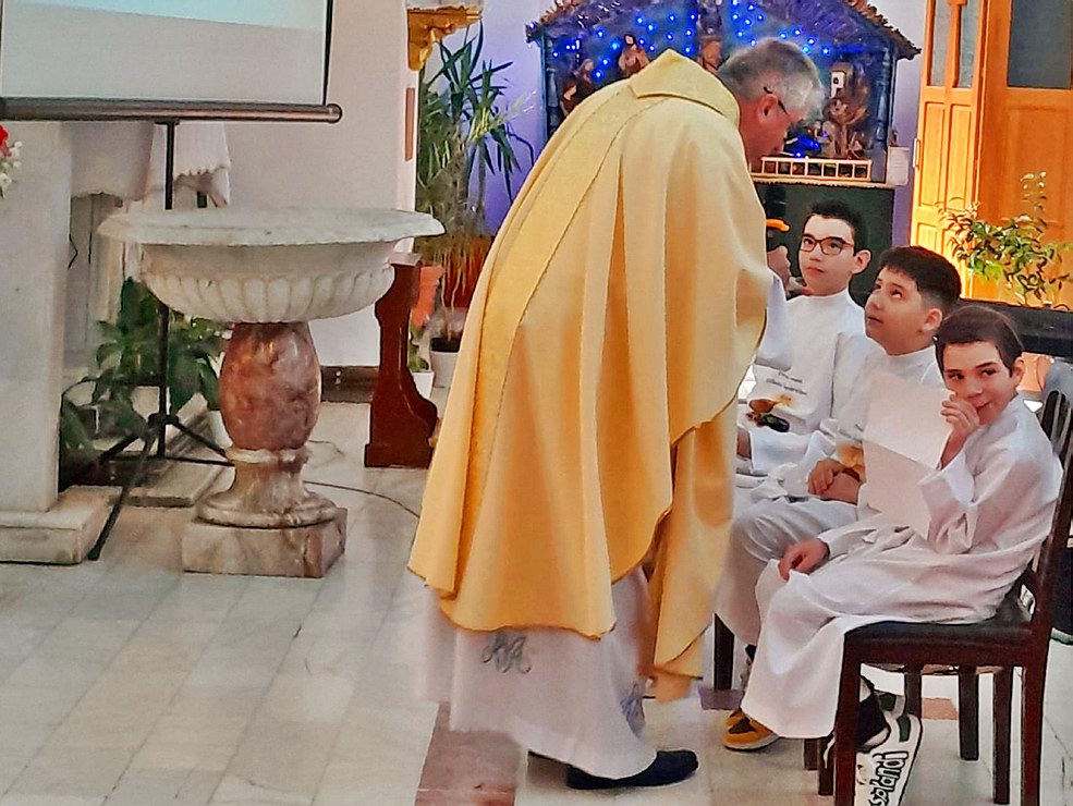 Prima Sfântă Împărtășanie în parohia noastră (Galați, 2024)