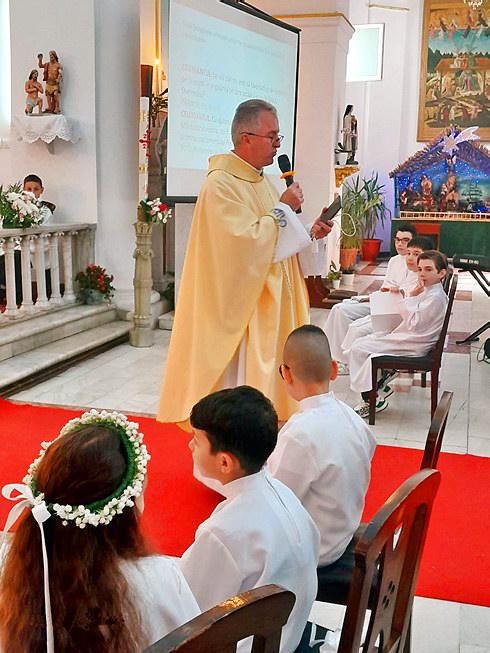 Prima Sfântă Împărtășanie în parohia noastră (Galați, 2024)