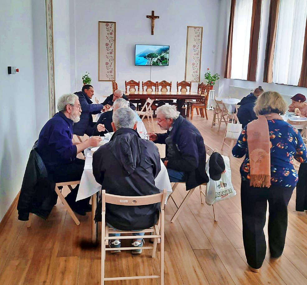 activități la Centrul caritabil „Pâinea Sf. Anton de Padova” din Galați
