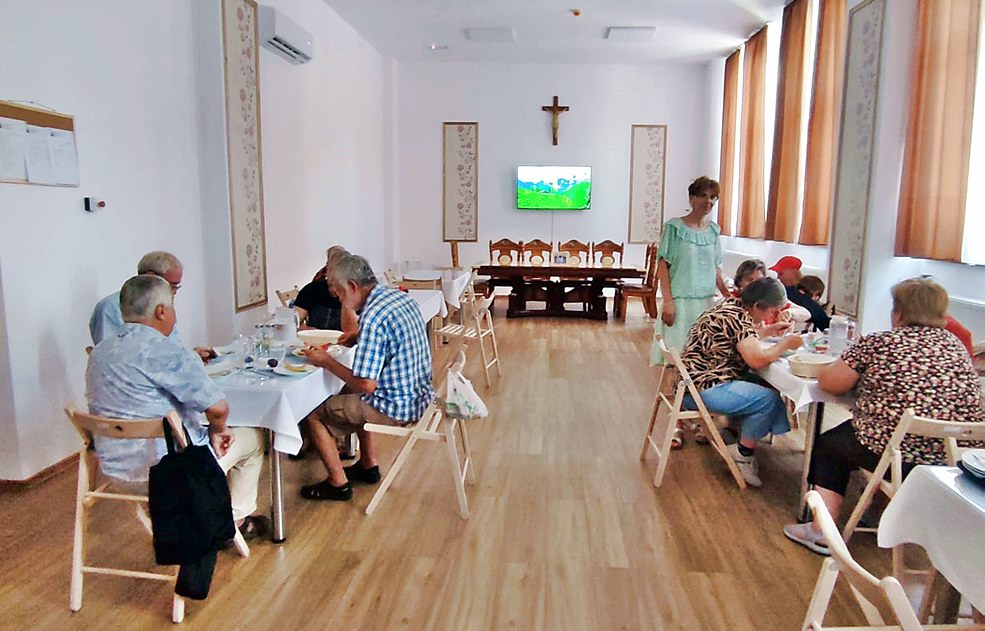 activități la Centrul caritabil „Pâinea Sf. Anton de Padova” din Galați