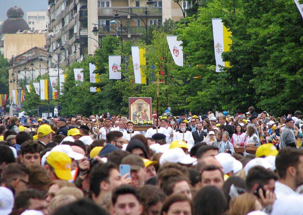 pelerinaj la Iași cu ocazia vizitei papei Francisc (2019)