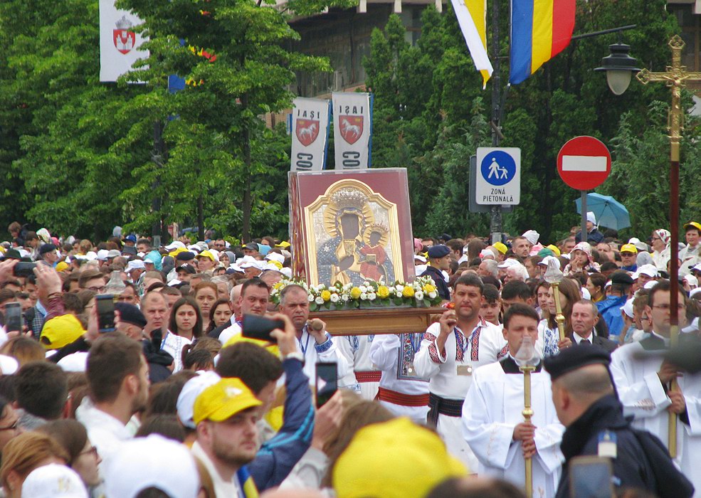 pelerinaj la Iași cu ocazia vizitei papei Francisc (2019)
