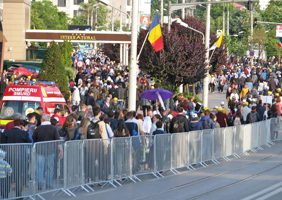 pelerinaj la Iași cu ocazia vizitei papei Francisc (2019)