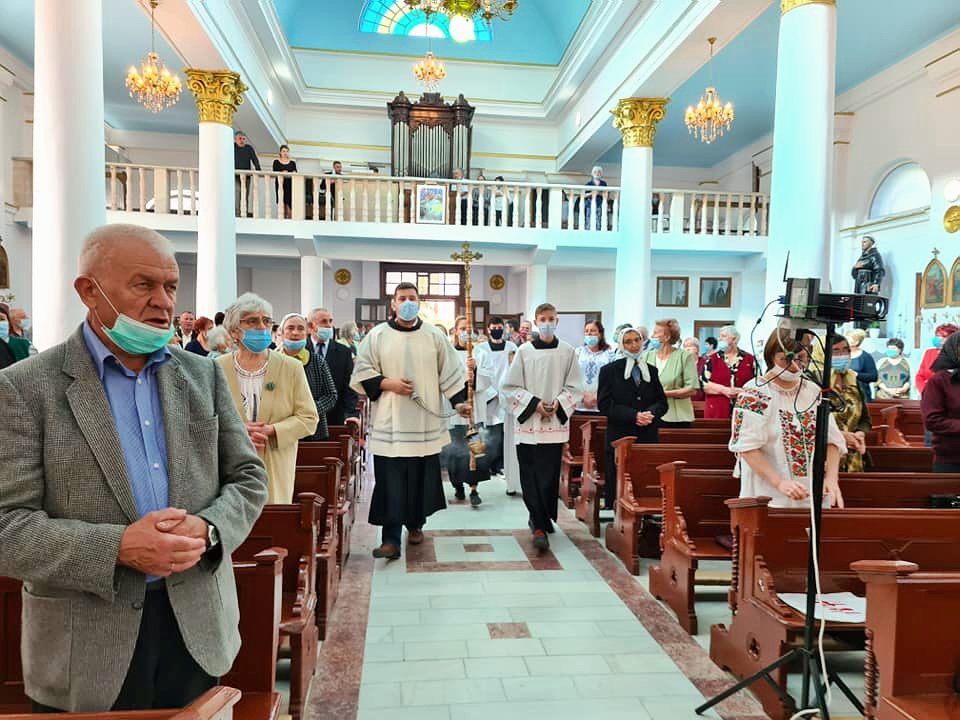 celebrarea depunerii voturilor perpetue de viață franciscană terțiară - Galați (2020)