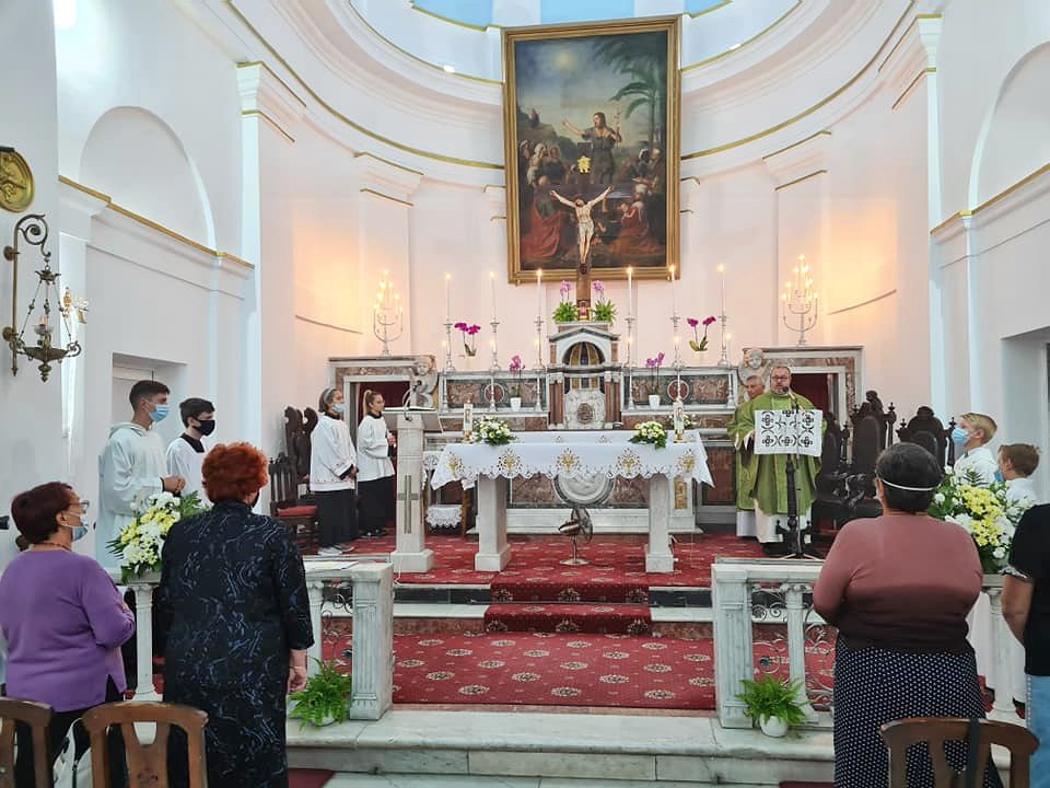 celebrarea depunerii voturilor perpetue de viață franciscană terțiară - Galați (2020)