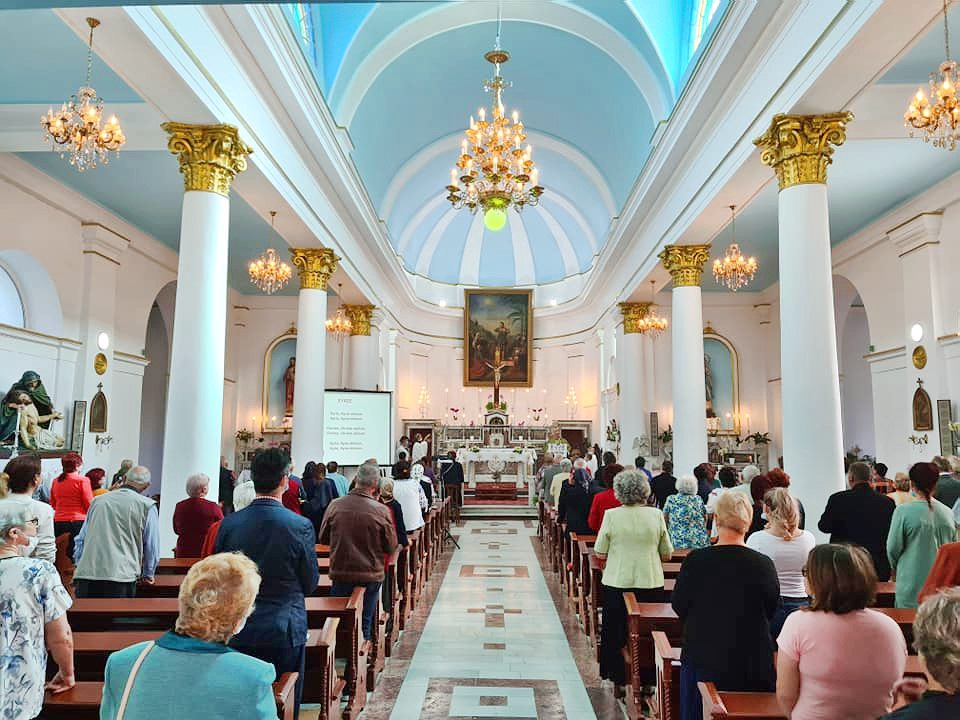 celebrarea depunerii voturilor perpetue de viață franciscană terțiară - Galați (2020)