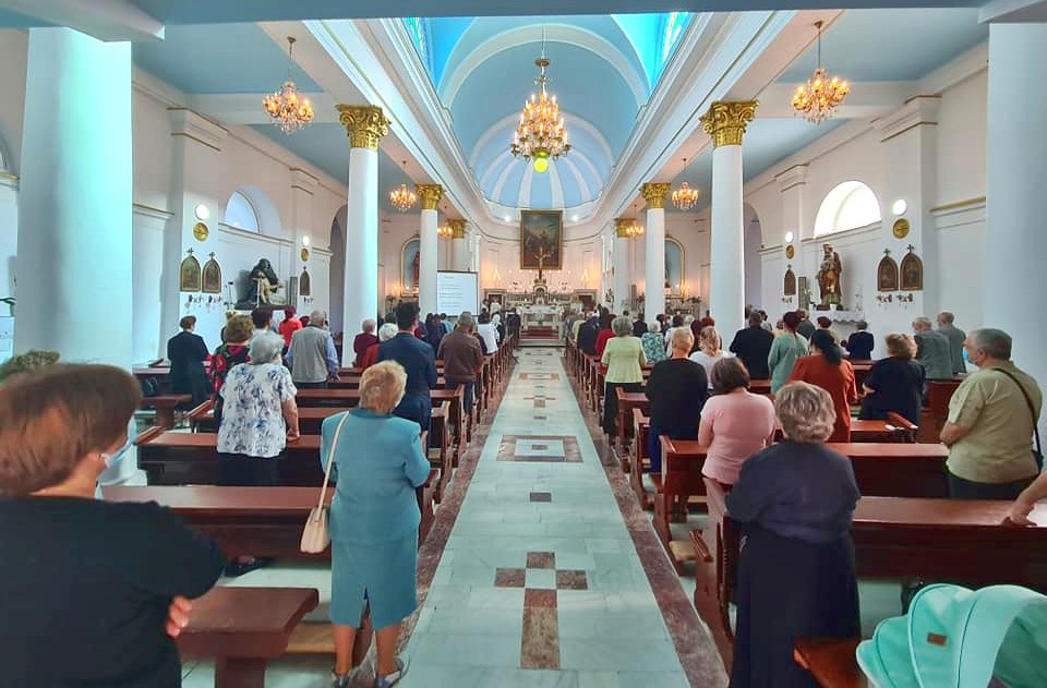 celebrarea depunerii voturilor perpetue de viață franciscană terțiară - Galați (2020)