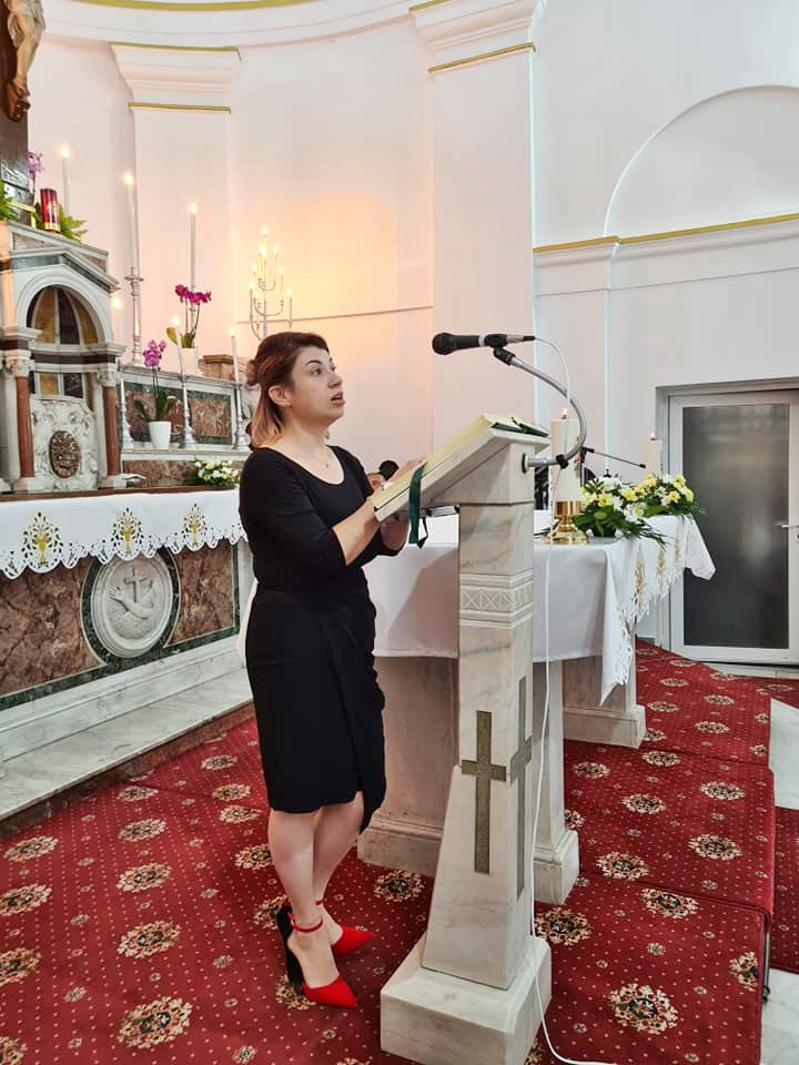 celebrarea depunerii voturilor perpetue de viață franciscană terțiară - Galați (2020)