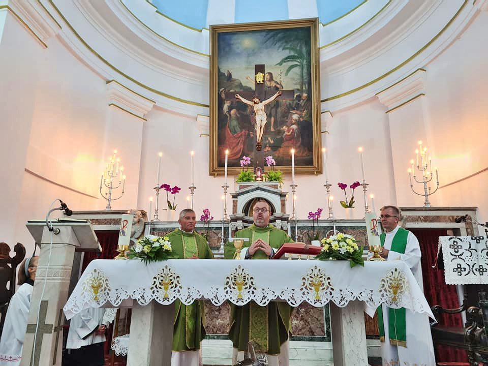 celebrarea depunerii voturilor perpetue de viață franciscană terțiară - Galați (2020)