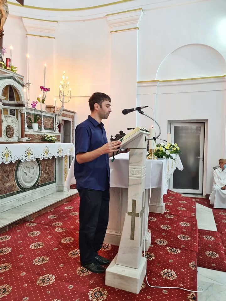 celebrarea depunerii voturilor perpetue de viață franciscană terțiară - Galați (2020)
