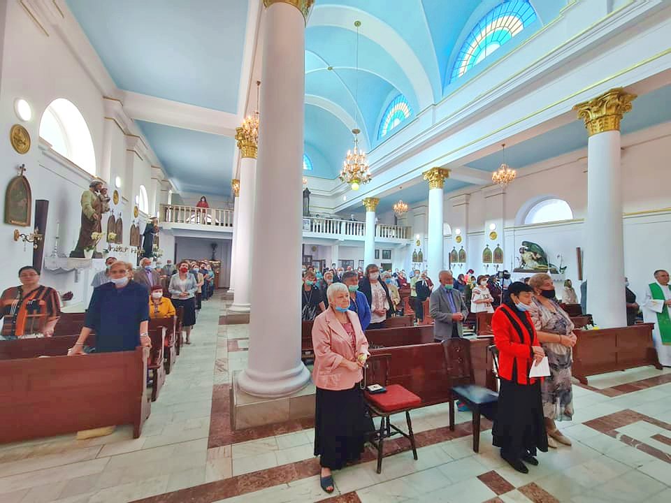 celebrarea depunerii voturilor perpetue de viață franciscană terțiară - Galați (2020)