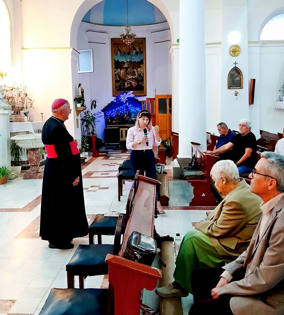 vizita pastorală a PS Iosif Păuleț în Parohia Galați (2025)