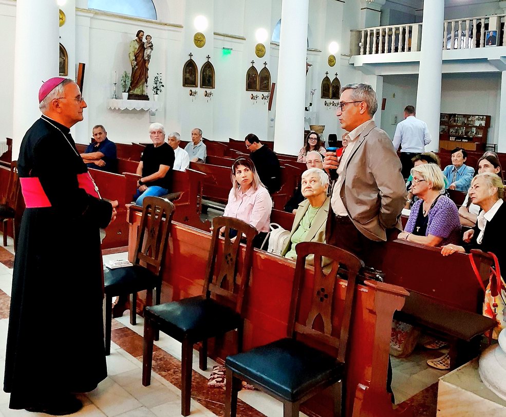 vizita pastorală a PS Iosif Păuleț în Parohia Galați (2025)
