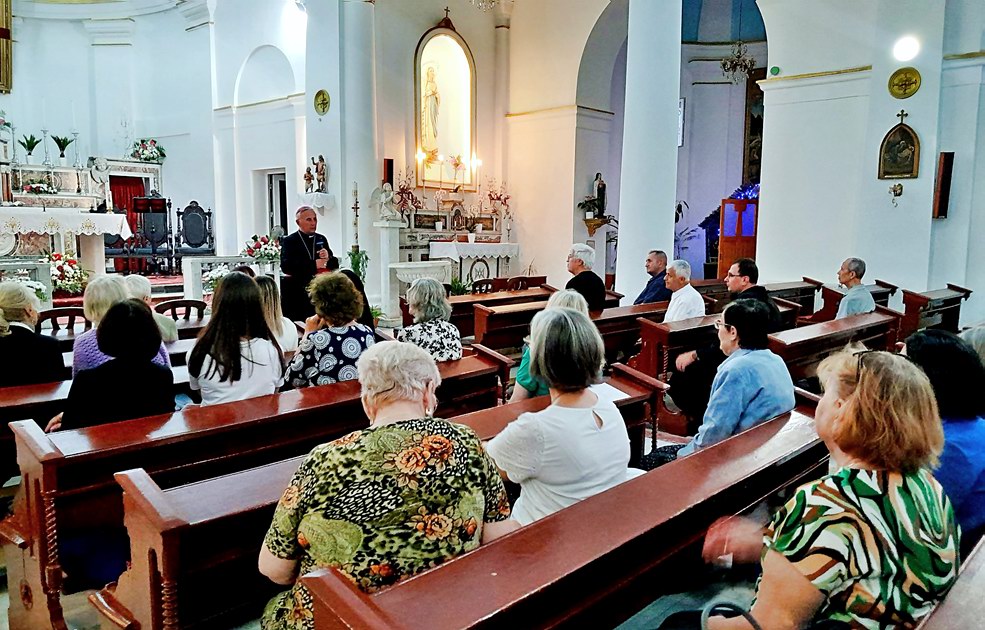 vizita pastorală a PS Iosif Păuleț în Parohia Galați (2025)