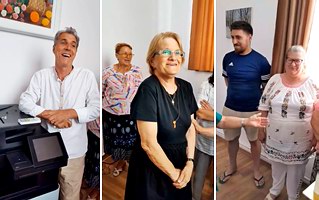 prezentare amuzantă a primilor voluntari de la Centrul Caritabil „Pâinea Sf. Anton de Padova” (29.06.2024)