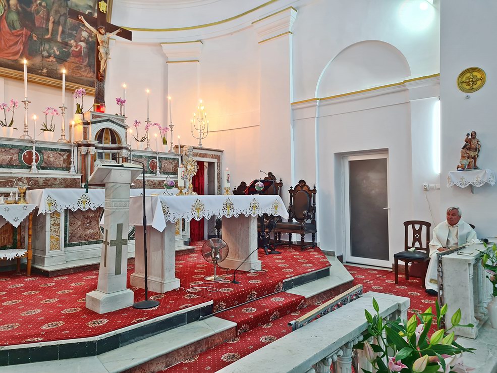 pelerinaj franciscan, venirea în Galați a grupului AMD din Luizi-Călugăra (2022)
