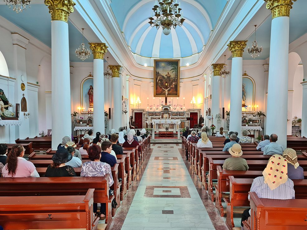 pelerinaj franciscan, venirea în Galați a grupului AMD din Luizi-Călugăra (2022)