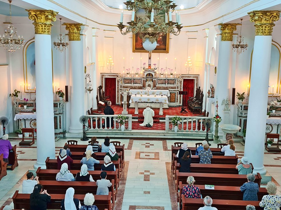 pelerinaj franciscan, venirea în Galați a grupului AMD din Luizi-Călugăra (2022)