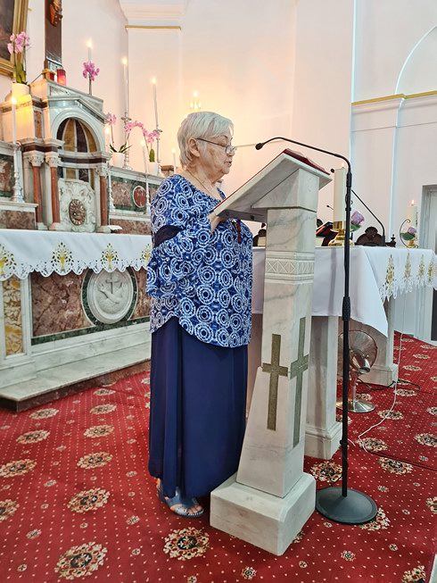 pelerinaj franciscan, venirea în Galați a grupului AMD din Luizi-Călugăra (2022)