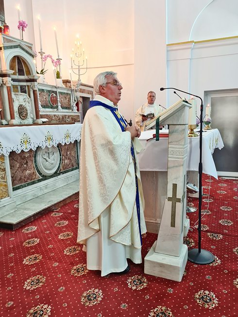 pelerinaj franciscan, venirea în Galați a grupului AMD din Luizi-Călugăra (2022)