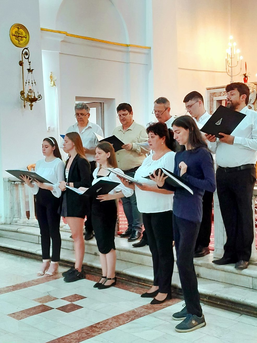 recitalul coral al grupului „Musices” (Galați, 2024)