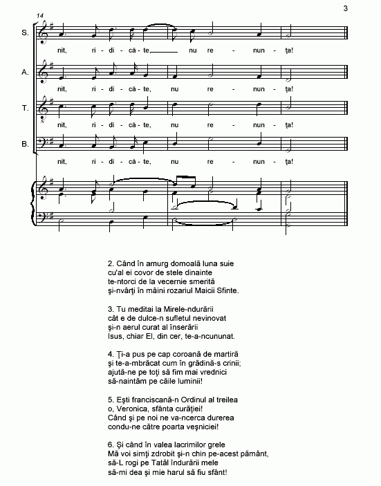 pr. Cristian Dumea & pr. Iosif Diac - Imnul Fericitei Veronica Antal (pag3)
