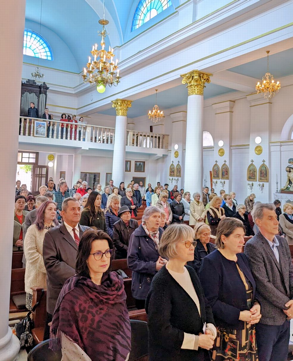 adeziuni la O.F.S. în Duminica Milostivirii Divine (Galați, 2024)