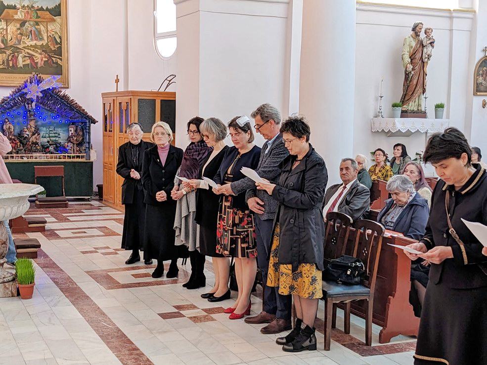 adeziuni la O.F.S. în Duminica Milostivirii Divine (Galați, 2024)