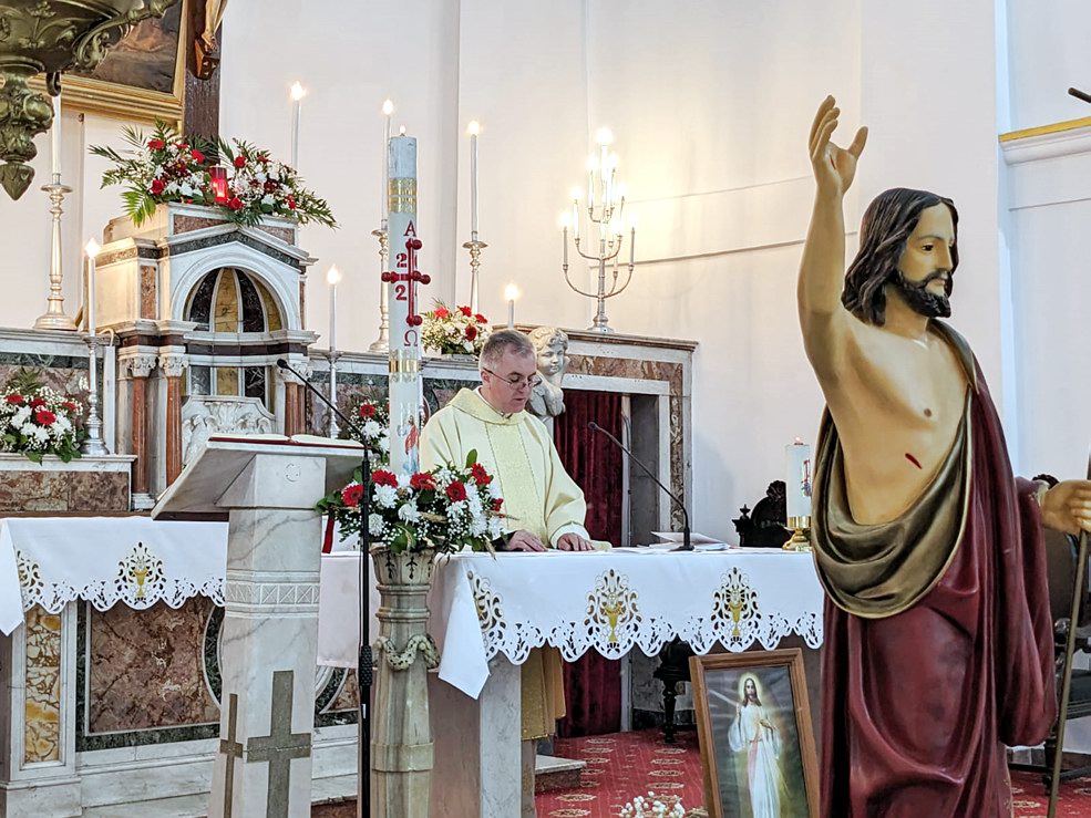 adeziuni la O.F.S. în Duminica Milostivirii Divine (Galați, 2024)