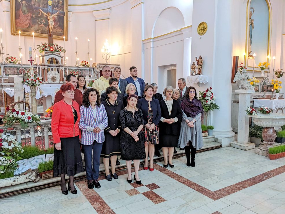 adeziuni la O.F.S. în Duminica Milostivirii Divine (Galați, 2024)