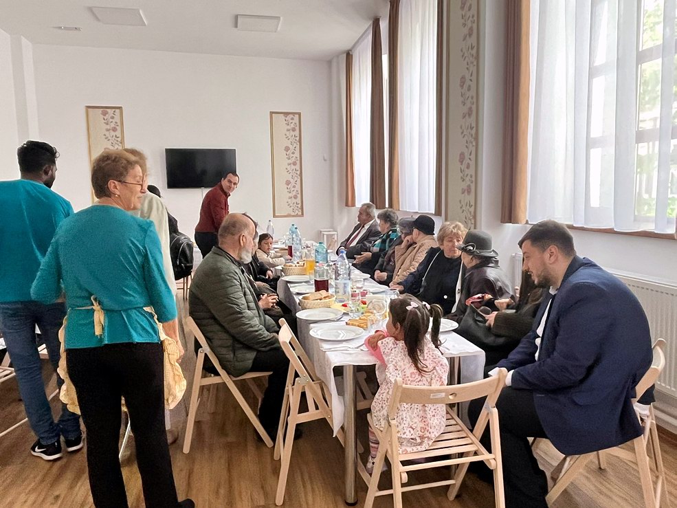 adeziuni la O.F.S. în Duminica Milostivirii Divine (Galați, 2024)