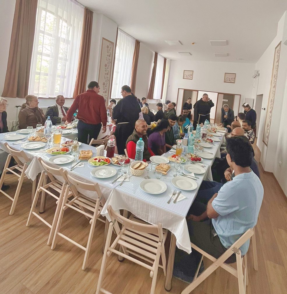 adeziuni la O.F.S. în Duminica Milostivirii Divine (Galați, 2024)