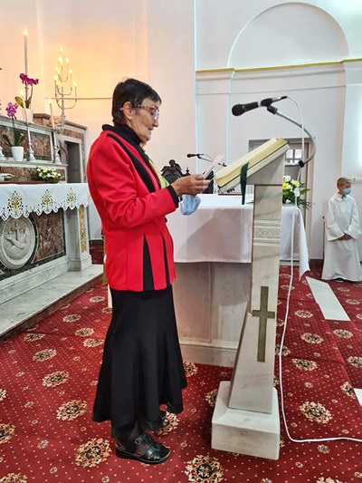 sr. Maria Zlat, superioara terțiarilor din Galați