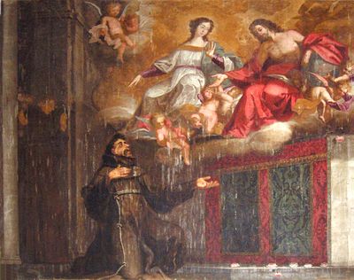 Antonio de Oliveira Bernardes - Miracolul de la Porziuncola