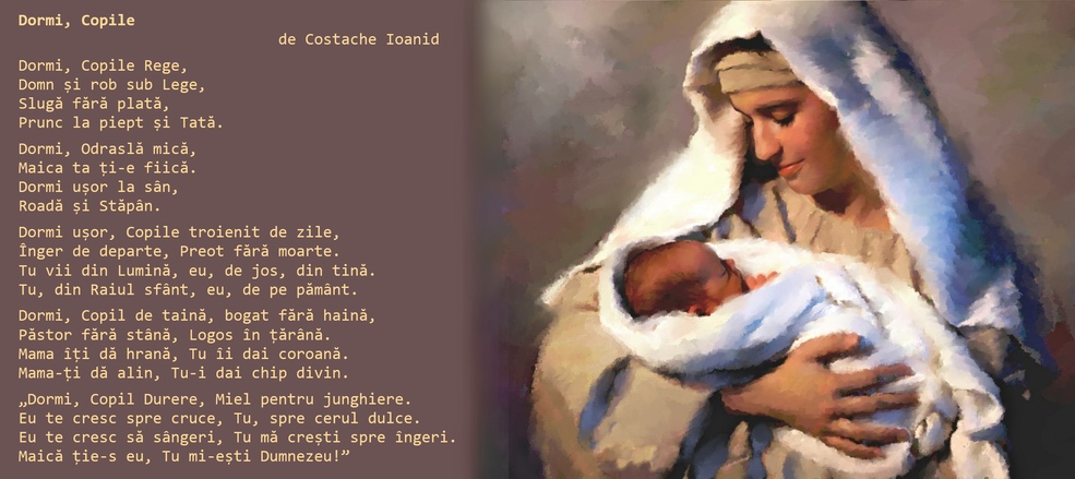 poezia „Dormi, Copile” (Costache Ioanid)