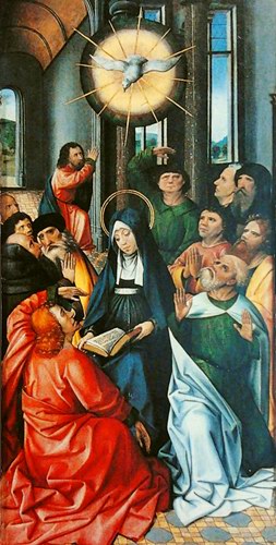 Colijn de Coter - Coborârea Duhului Sfânt (cca 1500)