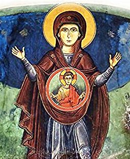 Sf. Maria îl oferă lumii pe Isus